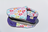 Mini Flannel Anchors Soft Sole Baby Shoes