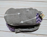 Flannel Arrows Soft Sole Baby Shoes