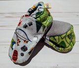 Camp Wild Flannel Soft Sole Baby Shoes