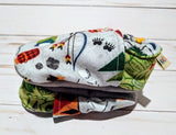 Camp Wild Flannel Soft Sole Baby Shoes