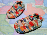 Little Cars Soft Sole Baby Shoes