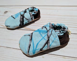 On the Hunt-Blue Soft Sole Baby Shoes