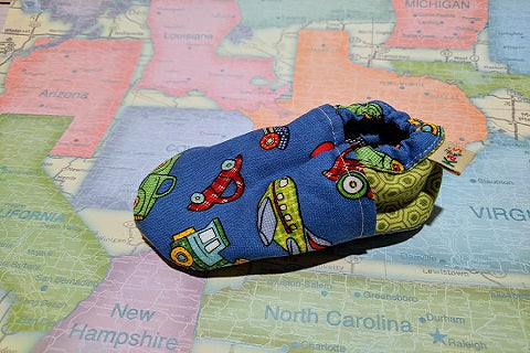 Things That Go Soft Sole Baby Shoes