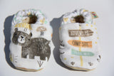 Flannel Campsite Soft Sole Baby Shoes